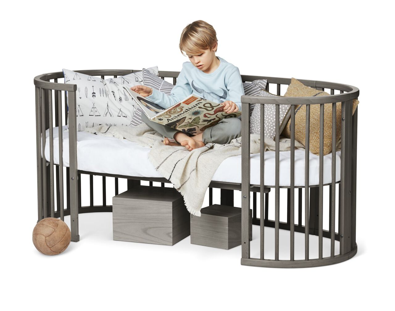 stokke crib mattress size